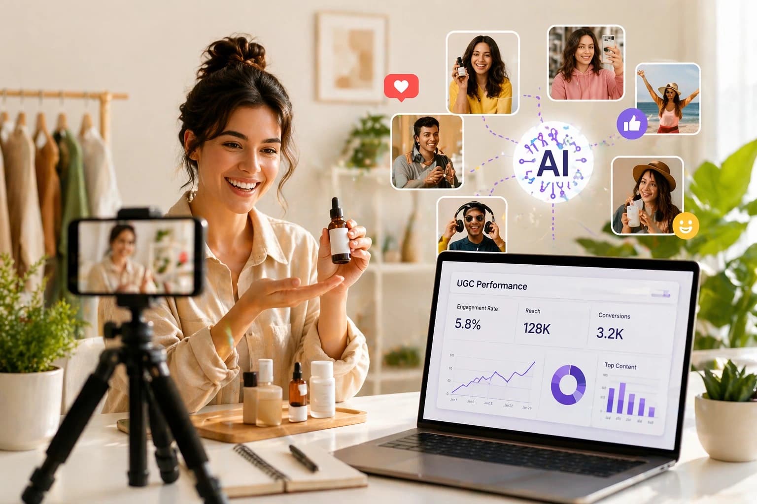 How Brands Are Scaling Content Creation with AI (Without Increasing Budget)